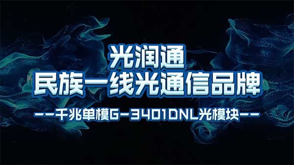 光潤(rùn)通千兆單模G-3401DNL光模塊